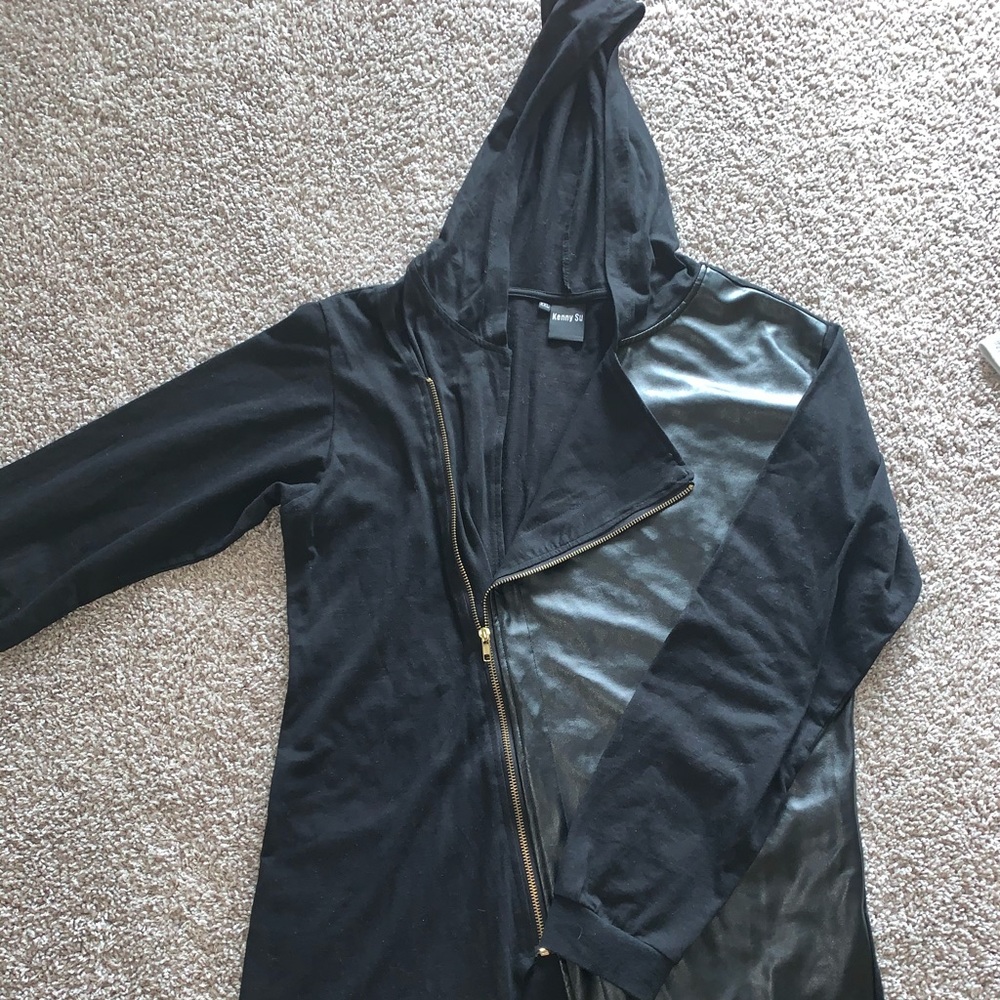 Men’s Black Fashion Hoodie